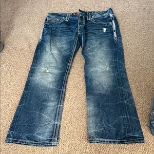 Men's Blue Jeans Rock revivals 34/30